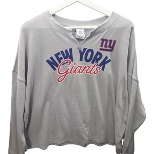 NFL New York Giants grey lightweight sweatshirt xl NWT